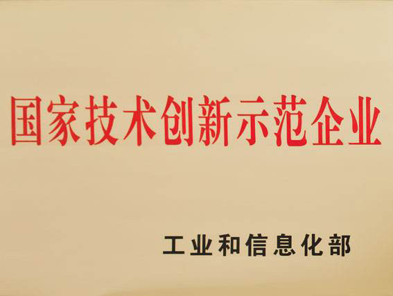 國(guó)家技術(shù)創(chuàng)新示范企業(yè)